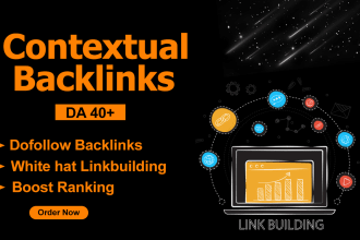 build high quality dofollow seo contextual backlinks through blogger outreach