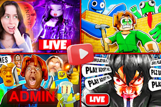 make a 3d roblox youtube thumbnail