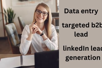 do targeted b2b lead generation, prospect email lists,data scraping