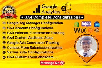 setup google analytics 4, ga4 ecommerce tracking vai tag manager, gtm