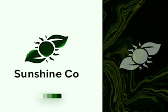 create a unique, modern minimalist logo design for your brand or business