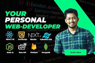 be your personal frontend web developer to build pixel perfect design