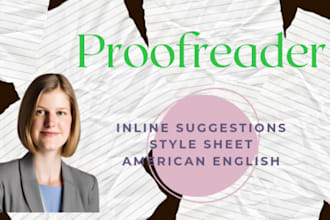 proofread your book of any genre