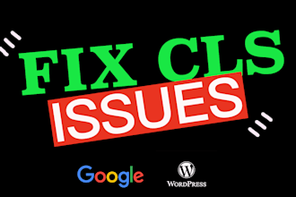 fix cls issues, wordpress speed optimization