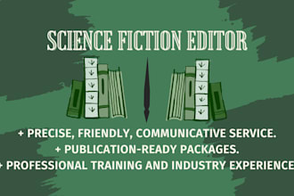 edit and revise your scifi novel