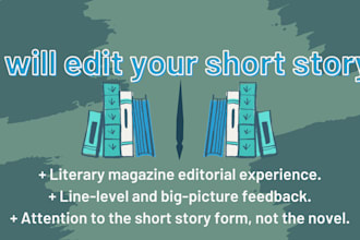 give feedback and edit your short story