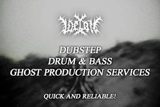 ghost produce a professional dubstep, dnb song for you