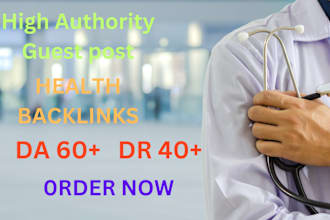 do health backlink guest post on high authority health blog