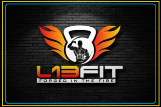 create a iconic gym, fitness, health, and sports logo