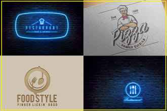 design seafood,fast food,restaurant and catering logo design