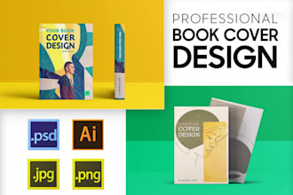 design a professional cover design for your book