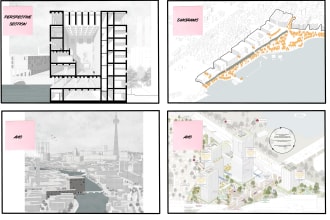 do perspective section, 3d axonometry, diagrams or schemes
