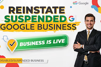 gmb reinstate and fix suspended google business profile