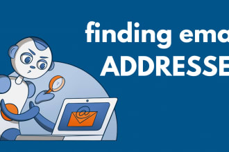 find email address and do web research