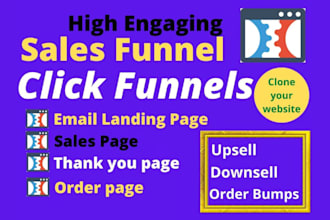 help you clone websites using clickfunnels