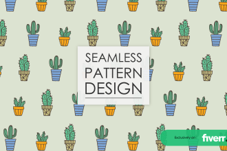 design seamless patterns for textiles, fabric and many more