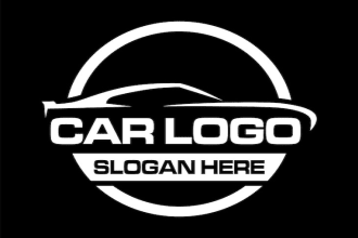 do amazing car racing, car washing automotive logo design