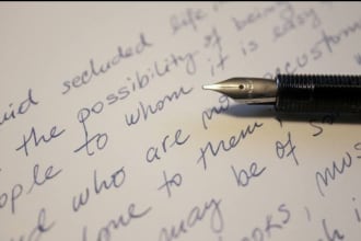 write anything for u in my beautiful hand writing