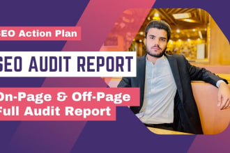 do a full technical SEO audit report of your website