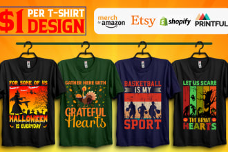 do custom typography or vintage retro or trendy bulk t shirt design