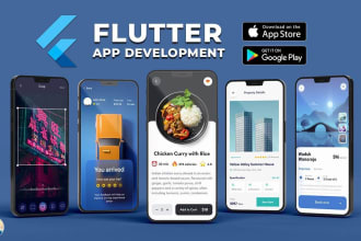 develop android and ios mobile apps using flutter