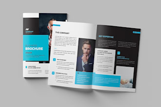 design the perfect business brochure, company profile, annual report, booklet