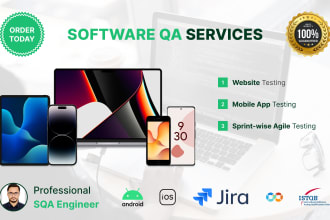 provide software QA services for all the web and mobile applications