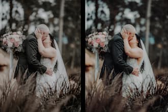 do wedding photo editing and culling in lightroom