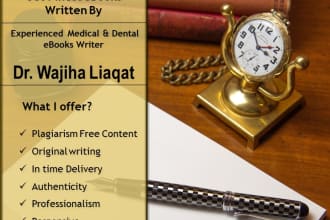 ghostwrite your medical and dental ebook