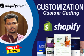 do shopify theme customization and custom coding solution