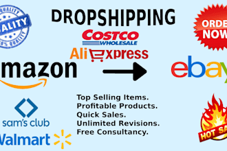do amazon to ebay dropshipping listings in usa and uk