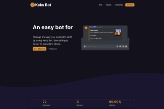 make you a website in vue with a backend