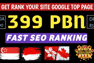 create canada singapore hong kong indonesia high tf DR da SEO backlinks