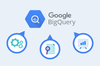 help you with bigquery design, queries, views and related tasks