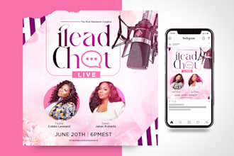 design a creative and party flyer, birthday, church flyer