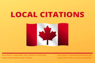 create accurate local citations for canadian businesses