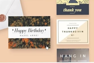 make wish card or video for birthday new year marriage new baby etc