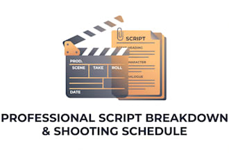 make breakdown and shooting schedule using movie magic