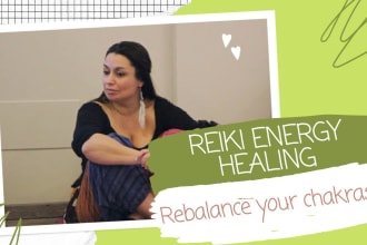 send you reiki energy for your chakras and cleanse your aura