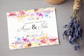 design amazing wedding invitations