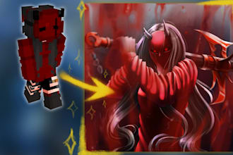 draw your minecraft skin or roblox character