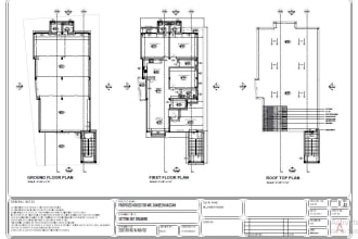 draw redraw 2d architectural floor plan, convert pdf autocad