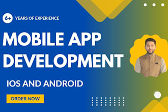 do mobile app development for android and ios app