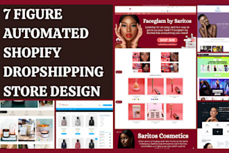 design shopify website shopify dropshipping store shopify dropshipping website