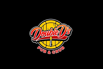 make wonderful pub logo with satisfaction guarantee
