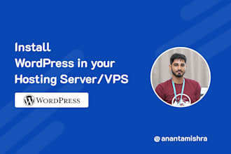 install wordpress on your server, vps