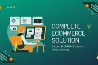 develop complete ecommerce platform powered by  woocommerce