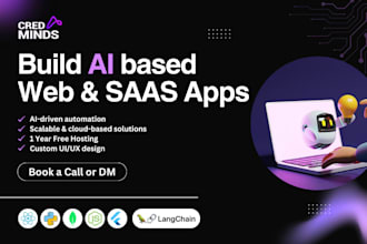develop custom software, saas, web, ai integration openai, deepseek
