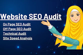 provide website SEO audit report and fix website errors