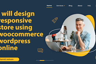 develop wordpress ecommerce website, wordpress website design, affiliate